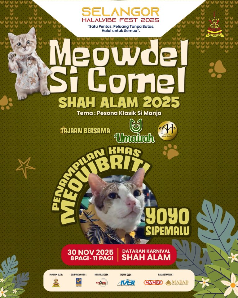 Meowdel Si Comel Shah Alam 2025: Pentas Eksklusif Buat Si Manja Berfesyen